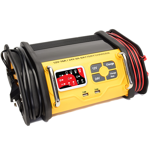12/24V 2-16AMP TABLE TOP CHARGER