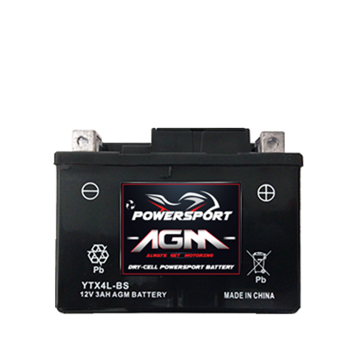 AGM4L-BS REPLACES YTX4L-BS