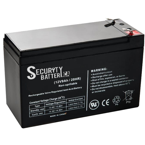 12V 9AH F2 ¼ terminal