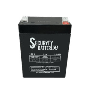 12V 2.9AH